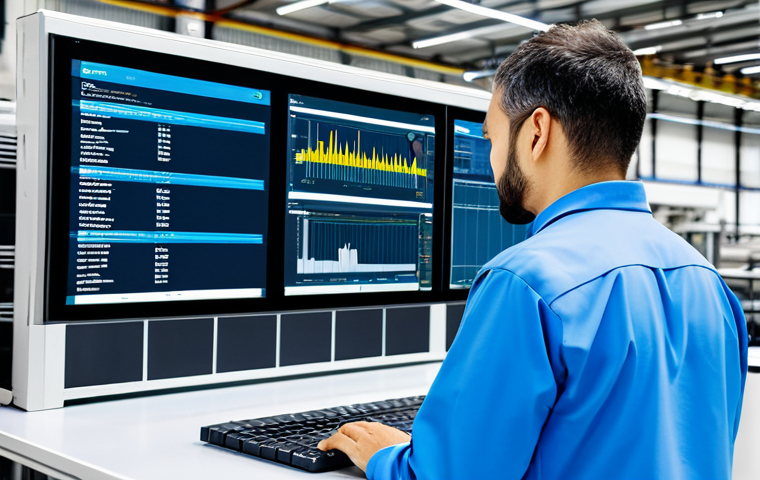 Automated Production Line Monitoring**

"A professional engineer in a clean, modern factory, monitoring a fully automated production line on a large screen displaying real-time data analytics, fully clothed in appropriate attire, safe for work, perfect anatomy, natural proportions, professional industrial photography, well-lit environment, modest attire, showcasing advanced technology, appropriate content."

**