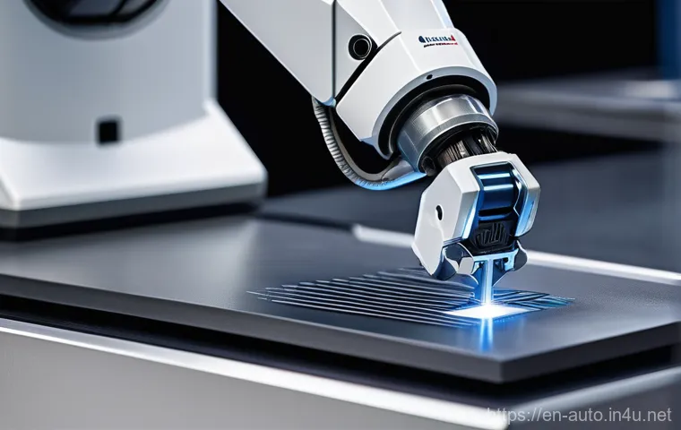 산업용 로봇의 경제적 이점 - **Prompt 2: Human Engineers Overseeing a Collaborative Robotic Workspace**
    "A well-lit, futurist...