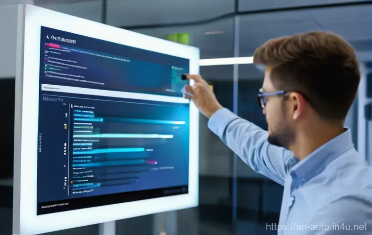 자동화 엔지니어링 포트폴리오 작성법 - **Prompt 1: "The Impactful Automation Portfolio"**
    A focused, confident automation engineer, dre...